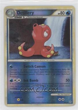 2010 Pokémon HeartGold & SoulSilver - Unleashed - [Base] - Reverse Foil #6 - Octillery