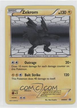 2011-2013 Pokémon Black & White - Black Star Promos #BW005 - Zekrom