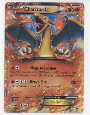 2011-2016 Pokémon XY - Black Star Promos #XY17.2 - Charizard EX (Oversized)