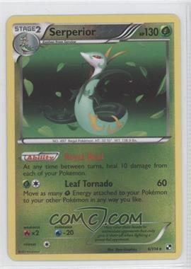 2011 Pokemon Black & White - Base Set [Base] - Reverse Foil #6 - Serperior