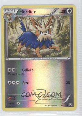 2011 Pokemon Black & White - Base Set [Base] - Reverse Foil #82 - Herdier