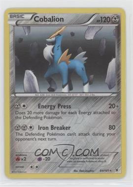 2011 Pokemon Black & White - Noble Victories - [Base] - Reverse Foil #84 - Cobalion