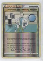 Professor Elm's Training Method