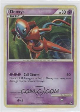 2011 Pokemon HeartGold & SoulSilver - Call of Legends - [Base] #2 - Holo - Deoxys [EX to NM]