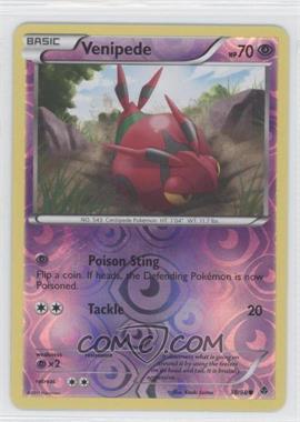 2011 Pokémon - Black & White: Emerging Powers - [Base] - Reverse Foil #38 - Venipede