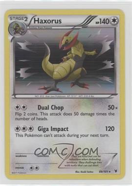 2012 Pokemon Noble Victories Base Set 88 Haxorus