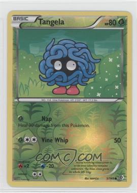 2012 Pokemon Black & White - Boundaries Crossed - [Base] - Reverse Foil #5 - Tangela