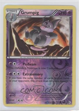 2012 Pokemon Black & White - Boundaries Crossed - [Base] - Reverse Foil #60 - Grumpig