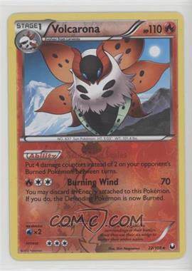 2012 Pokémon Black & White - Dark Explorers - Expansion Set [Base] - Reverse Foil #22 - Volcarona