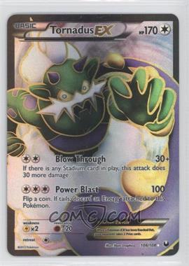 2012 Pokémon Black & White - Dark Explorers - Expansion Set [Base] #108 - Tornadus EX