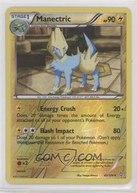 2012 Pokémon Black & White - Dragons Exalted - [Base] - Reverse Foil #43 - Manectric