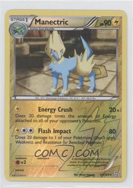 2012 Pokémon Black & White - Dragons Exalted - [Base] - Reverse Foil #43 - Manectric