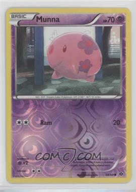 2012 Pokémon Black & White - Next Destinies - [Base] - Reverse Foil #58 - Munna