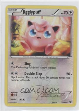 2012 Pokémon Black & White - Next Destinies - [Base] - Reverse Foil #78 - Jigglypuff