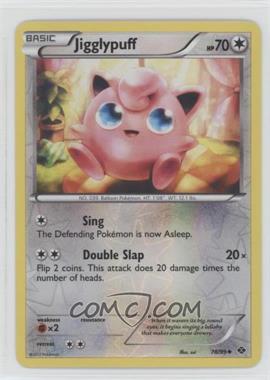 2012 Pokémon Black & White - Next Destinies - [Base] - Reverse Foil #78 - Jigglypuff