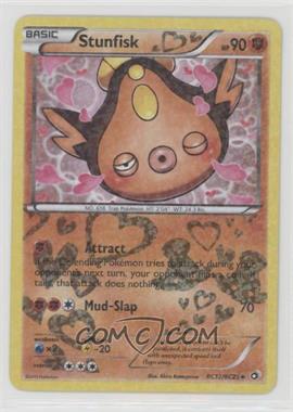 2013 Pokemon Black & White - Legendary Treasures - Radiant Collection #RC12 - Stunfisk