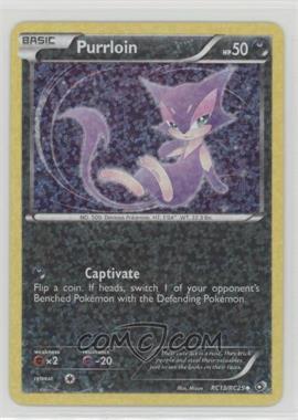 2013 Pokemon Black & White - Legendary Treasures - Radiant Collection #RC13 - Purrloin