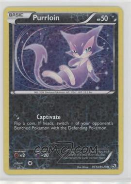 2013 Pokemon Black & White - Legendary Treasures - Radiant Collection #RC13 - Purrloin