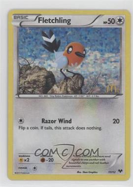 2013 Pokemon McDonald's Collection 3 - Happy Meal Promos #11 - Fletchling [Poor to Fair]