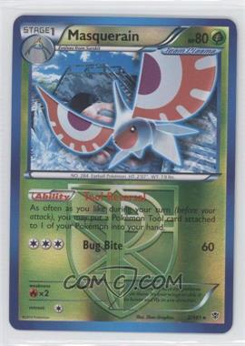 2013 Pokémon Black & White - Plasma Blast - [Base] - Reverse Foil #2 - Masquerain