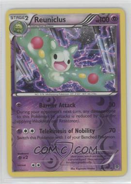 2013 Pokémon Black & White - Plasma Blast - [Base] - Reverse Foil #44 - Reuniclus