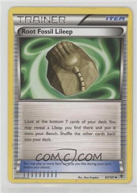 2013 Pokémon Black & White - Plasma Blast - [Base] #87 - Root Fossil Lileep