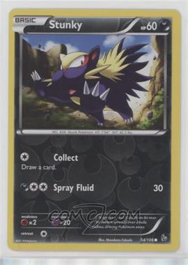 2014 Pokemon XY - Flashfire - [Base] - Reverse Foil #54 - Stunky