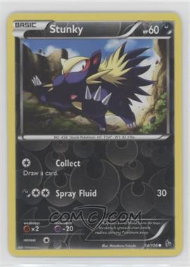 2014 Pokemon XY - Flashfire - [Base] - Reverse Foil #54 - Stunky