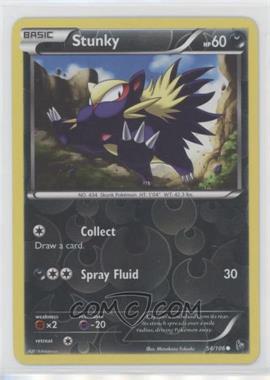 2014 Pokemon XY - Flashfire - [Base] - Reverse Foil #54 - Stunky