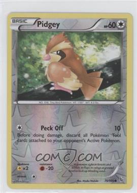 2014 Pokemon XY - Flashfire - [Base] - Reverse Foil #75 - Pidgey