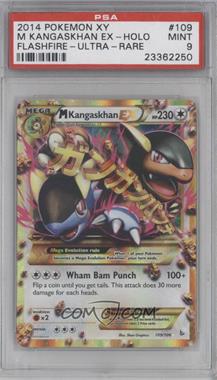 2014 Pokemon XY - Flashfire - [Base] #109 - Secret - M Kangaskhan-EX [PSA 9 MINT]