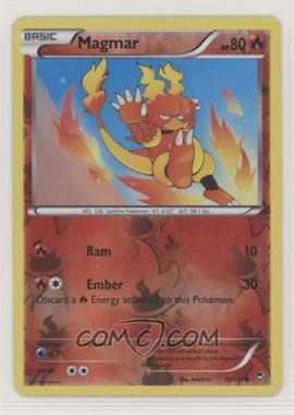 2014 Pokemon XY - Furious Fists - [Base] - Reverse Foil #10 - Magmar