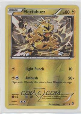 2014 Pokemon XY - Furious Fists - [Base] - Reverse Foil #29 - Electabuzz