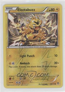 2014 Pokemon XY - Furious Fists - [Base] - Reverse Foil #29 - Electabuzz