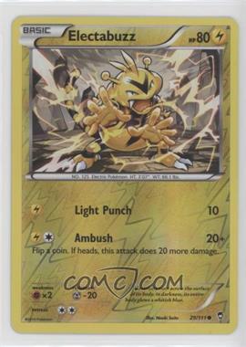 2014 Pokemon XY - Furious Fists - [Base] - Reverse Foil #29 - Electabuzz