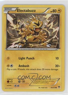 2014 Pokemon XY - Furious Fists - [Base] #29 - Electabuzz