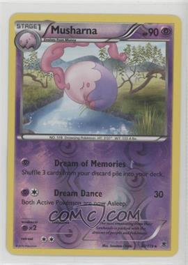 2014 Pokemon XY - Phantom Forces - [Base] - Reverse Foil #40 - Musharna