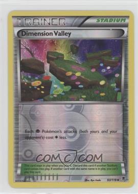 2014 Pokemon XY - Phantom Forces - [Base] - Reverse Foil #93 - Dimension Valley