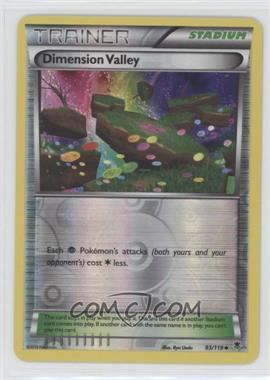 2014 Pokemon XY - Phantom Forces - [Base] - Reverse Foil #93 - Dimension Valley