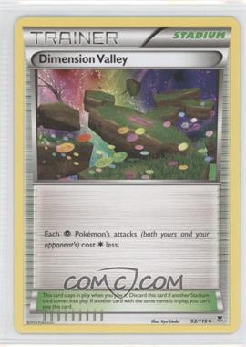 2014 Pokemon XY - Phantom Forces - [Base] - Reverse Foil #93 - Dimension Valley