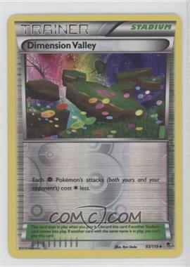 2014 Pokemon XY - Phantom Forces - [Base] - Reverse Foil #93 - Dimension Valley