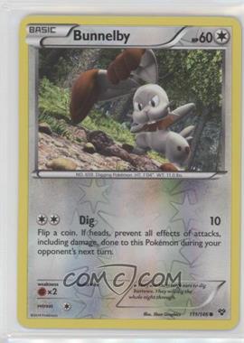 2014 Pokémon - XY - [Base] - Reverse Foil #111 - Bunnelby