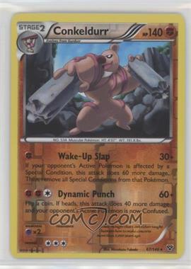 2014 Pokémon - XY - [Base] - Reverse Foil #67 - Conkeldurr