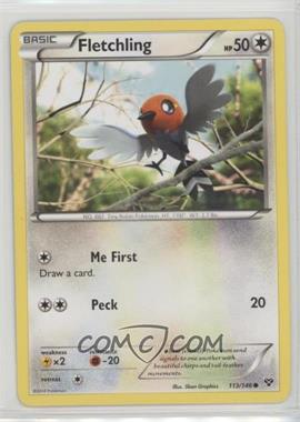 2014 Pokémon - XY - [Base] #113 - Fletchling