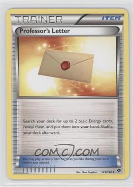 2014 Pokémon - XY - [Base] #123 - Professor's Letter