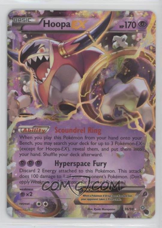 15 Pokemon Xy Ancient Origins Expansion Set Base 36 Hoopa Ex 15 Pokemon Xy Ancient Origins Expansion Set Base 36 Hoopa Ex