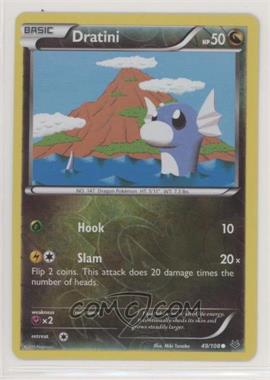 2015 Pokemon XY - Roaring Skies - [Base] - Reverse Foil #49 - Dratini