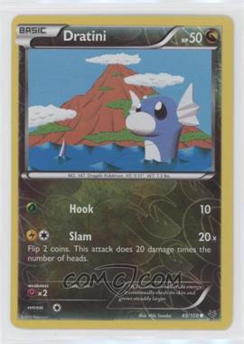 2015 Pokemon XY - Roaring Skies - [Base] - Reverse Foil #49 - Dratini