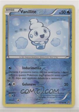 2015 Pokémon XY - BREAKthrough - [Base] - Italian Reverse Foil #43 - Vanillite