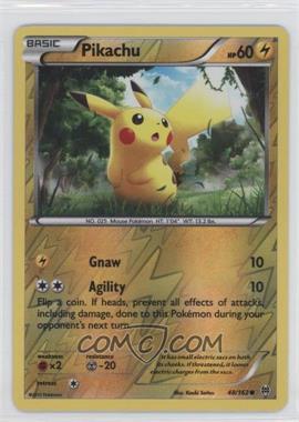 2015 Pokémon XY - BREAKthrough - [Base] - Reverse Foil #48 - Pikachu